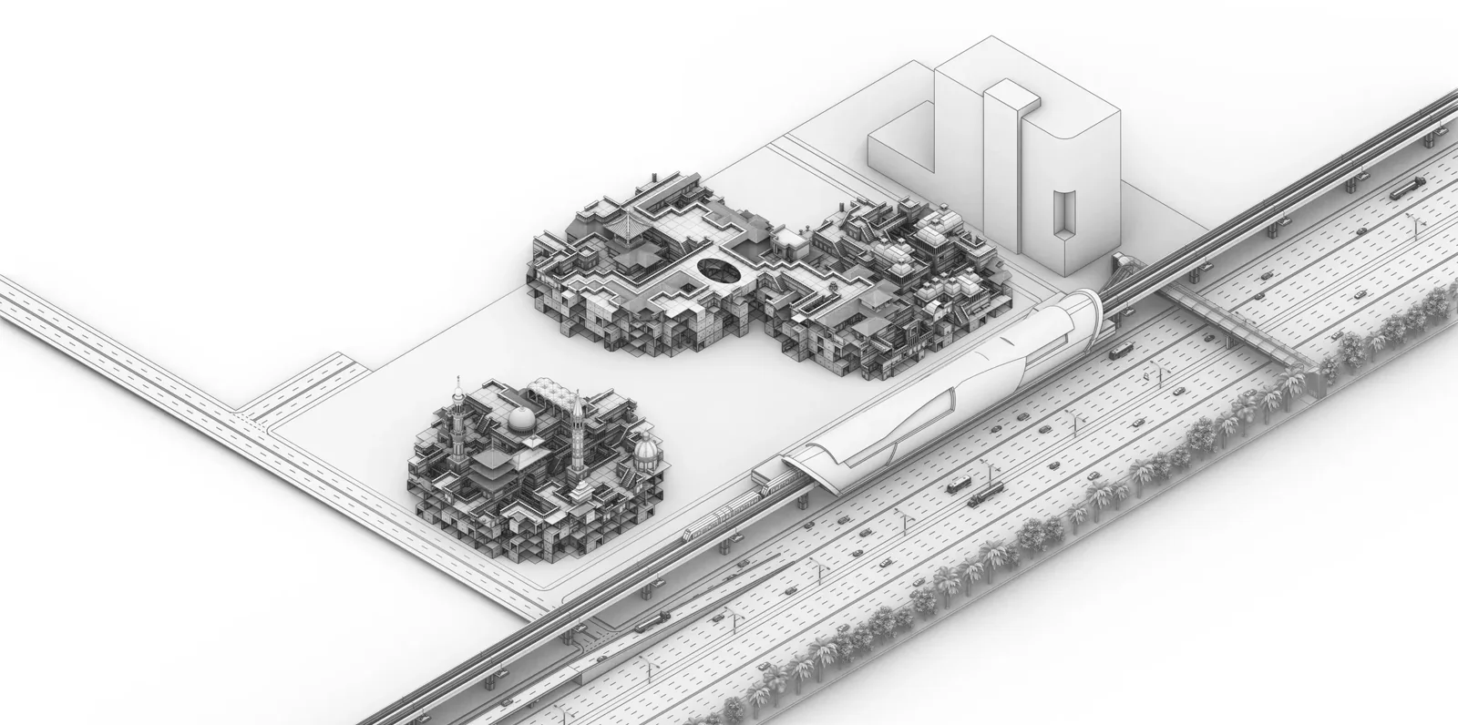 City growth - densifying urban fabric
