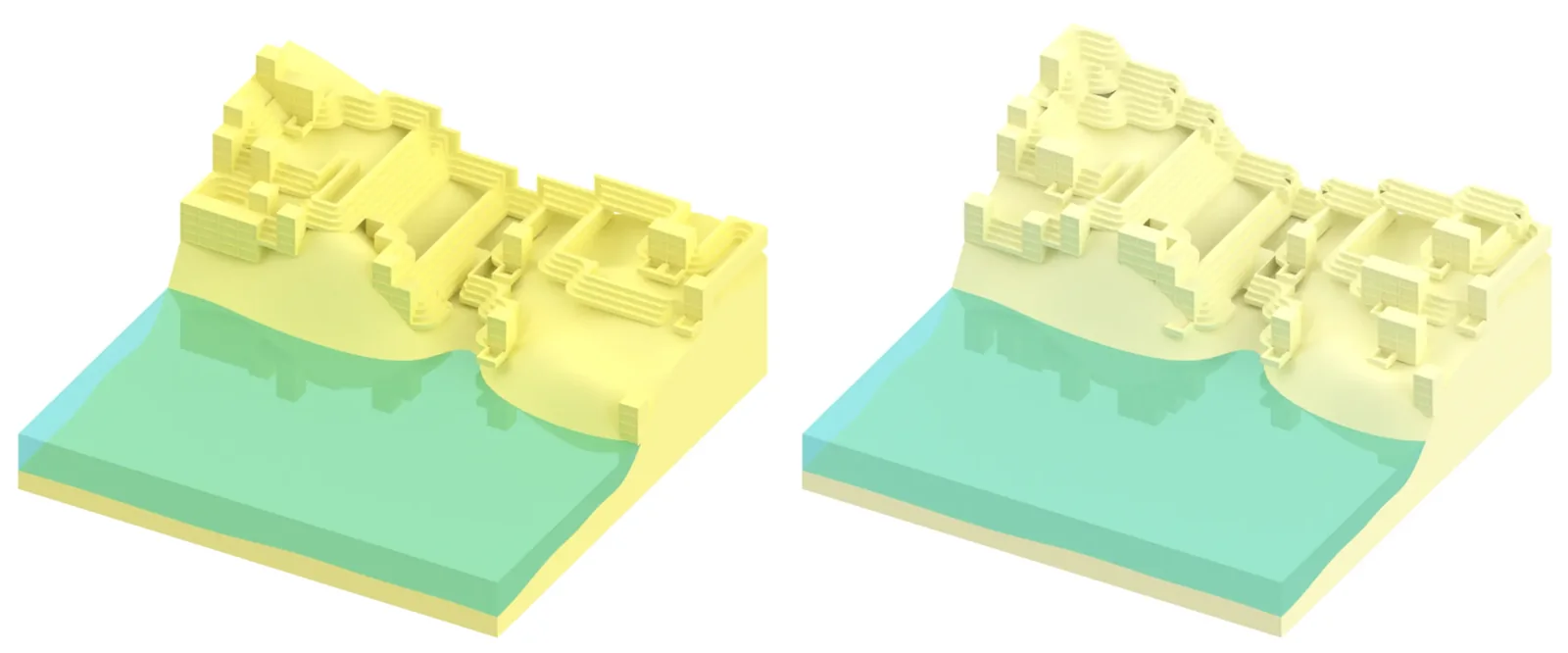 WFCity Land modular terrain coverage progression step 5