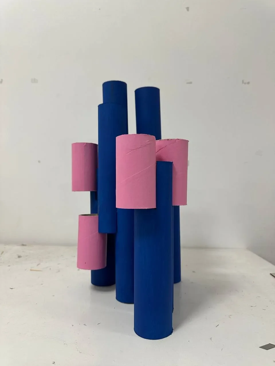 Physical model side view