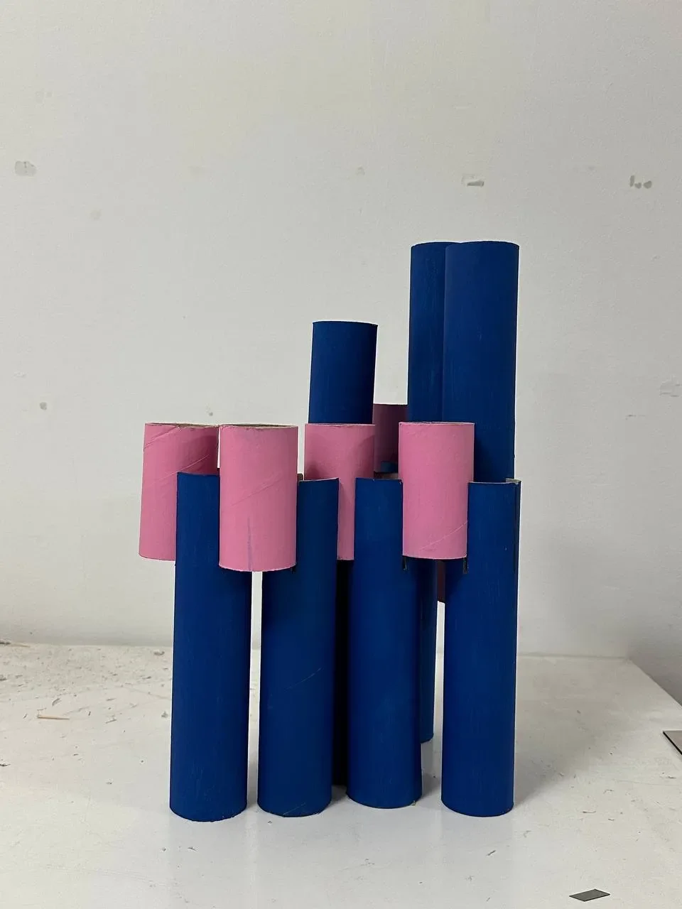 Physical model - cylindrical stack composition