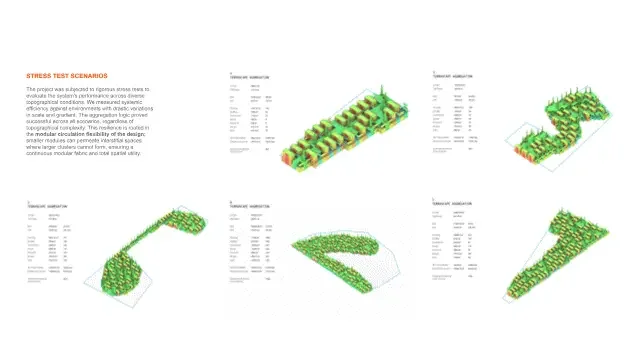 Animated terrascape variation