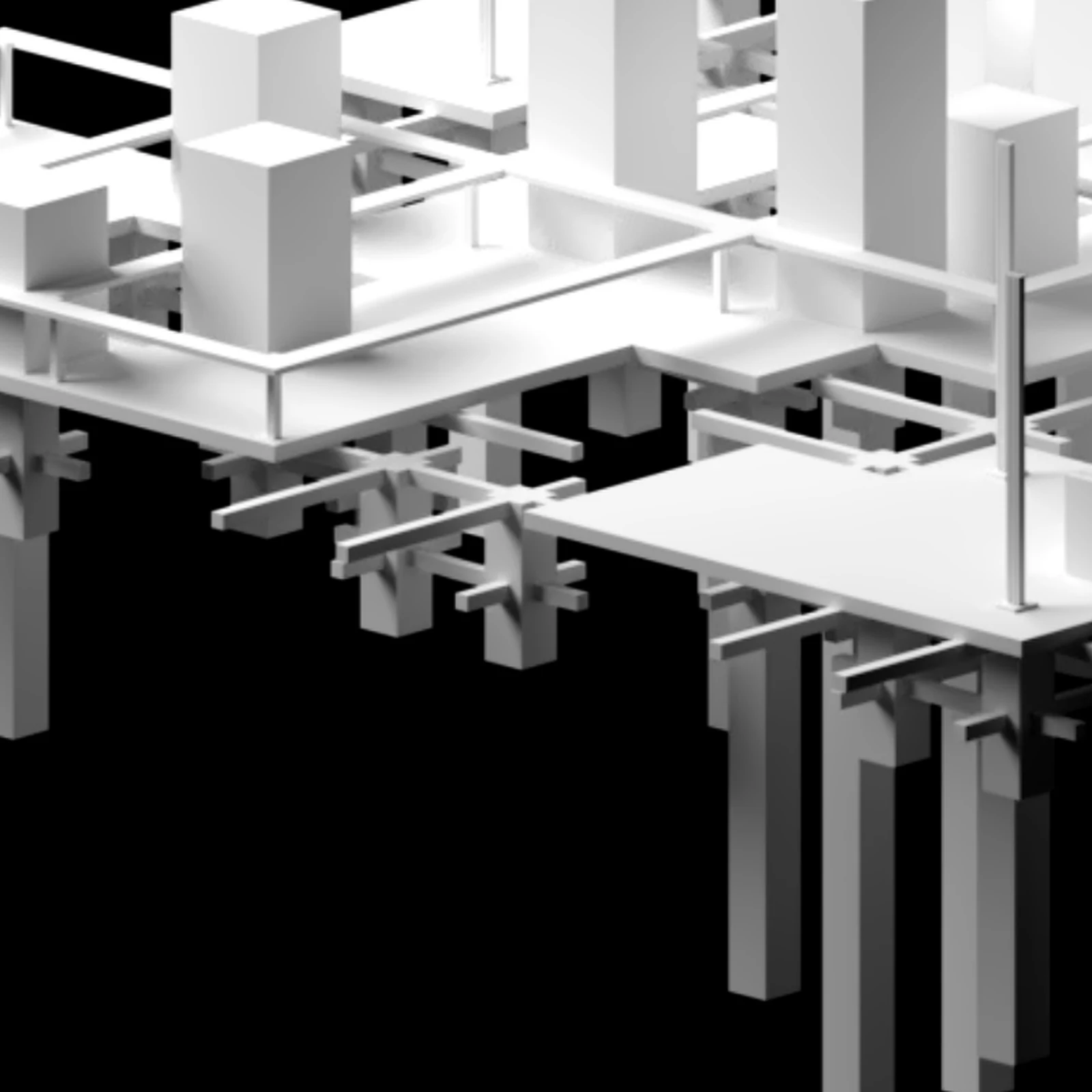 The Circuit Board. Housing, facilities and structure assembled as separate systems.
