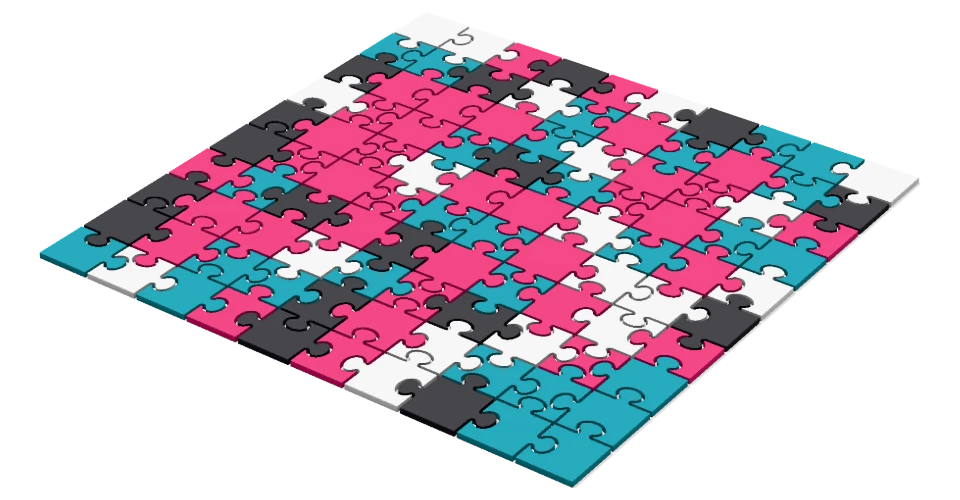 Puzzle: a preview of the original model.