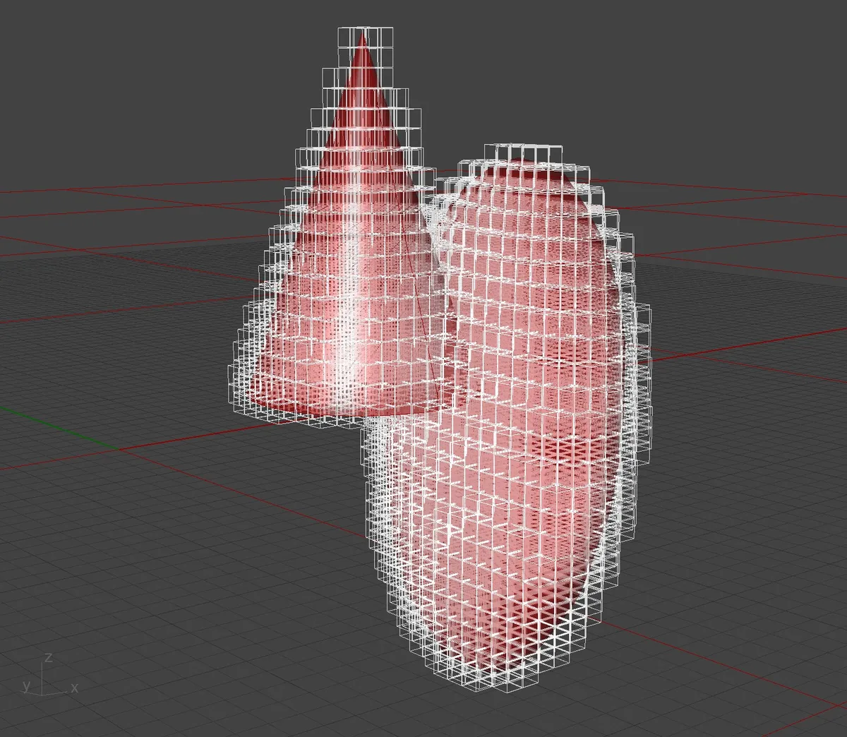 Slots from Slice Geometry: Mesh and Brep volumes