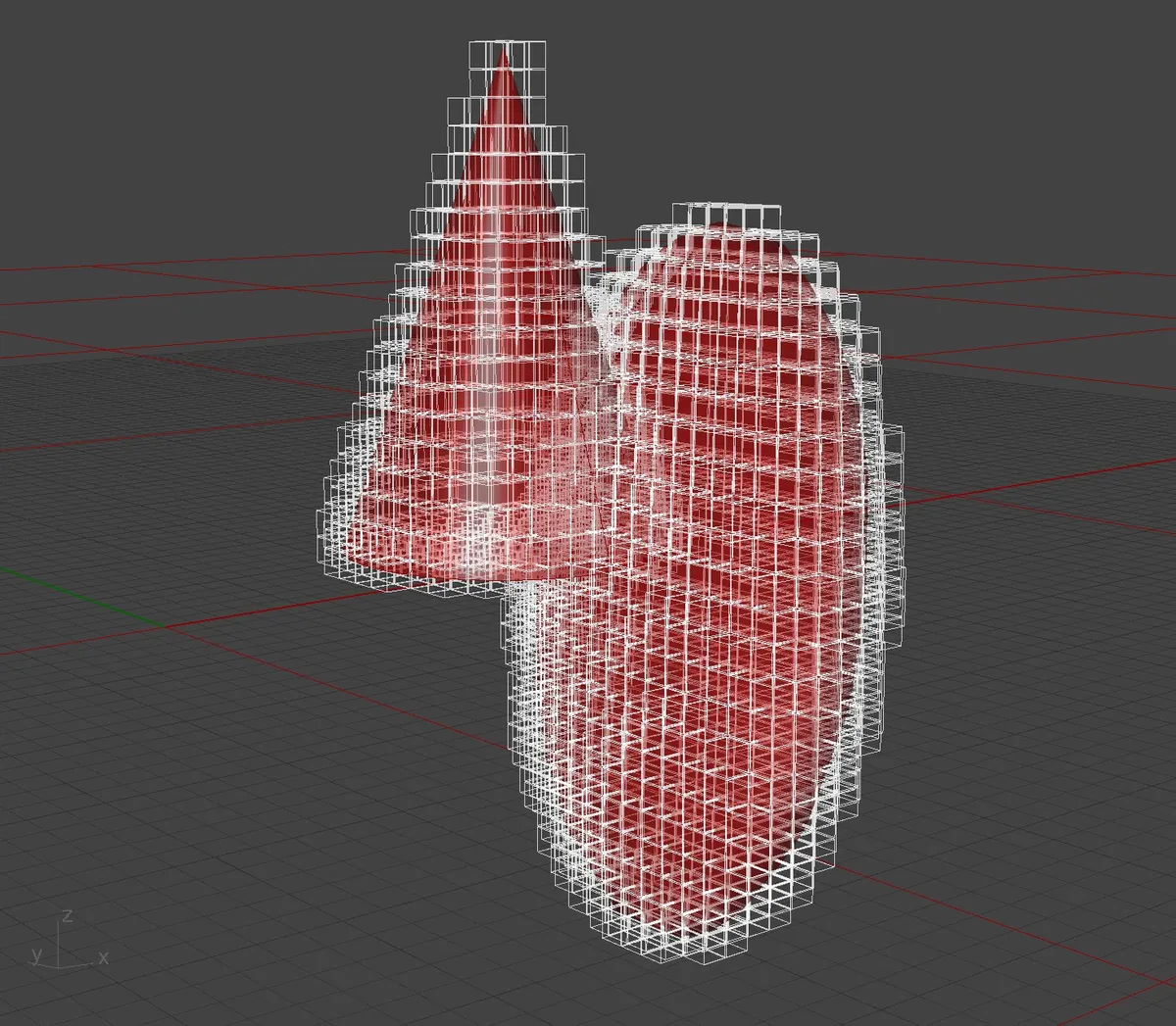 Slots from Slice Geometry: Mesh and Brep volumes