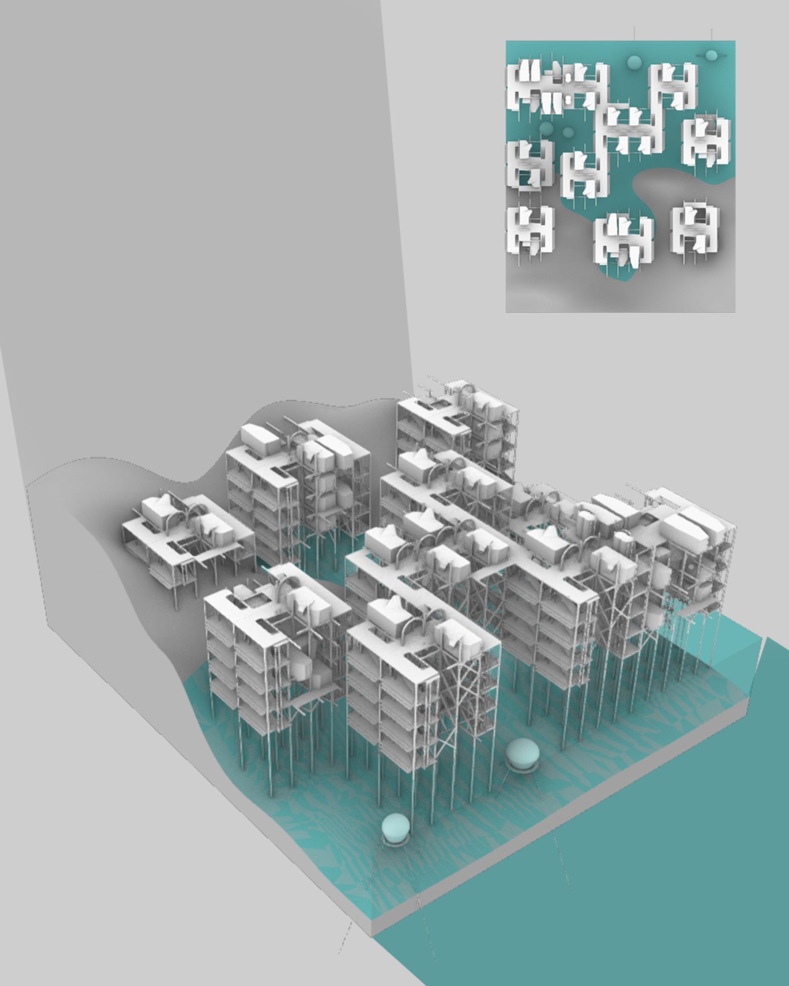 WFCity Coast modular structure detail