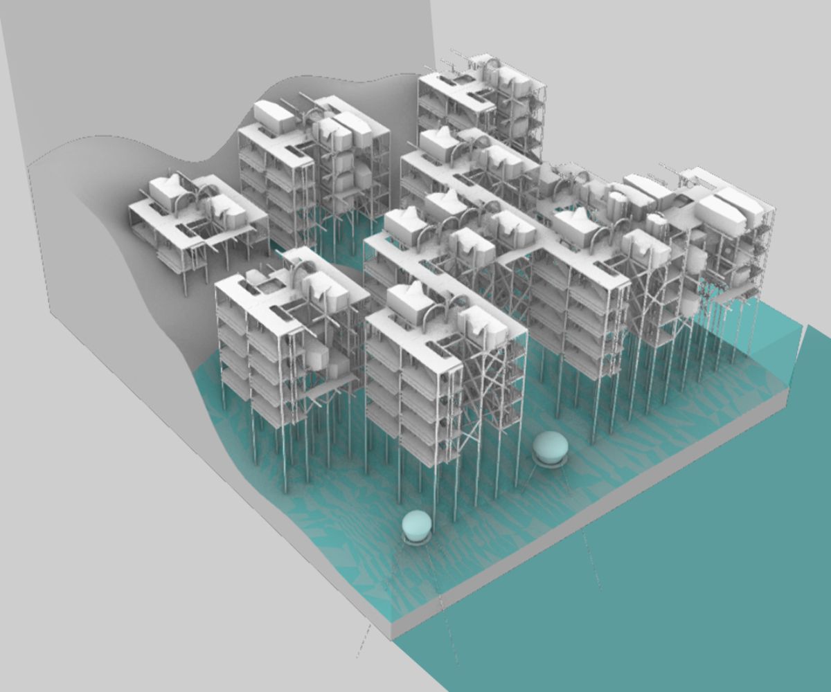 WFCity Coast modular structure detail