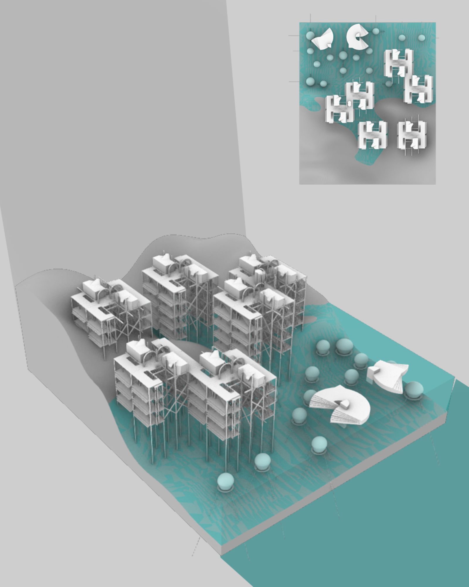 WFCity Coast urban scheme on the water-land boundary