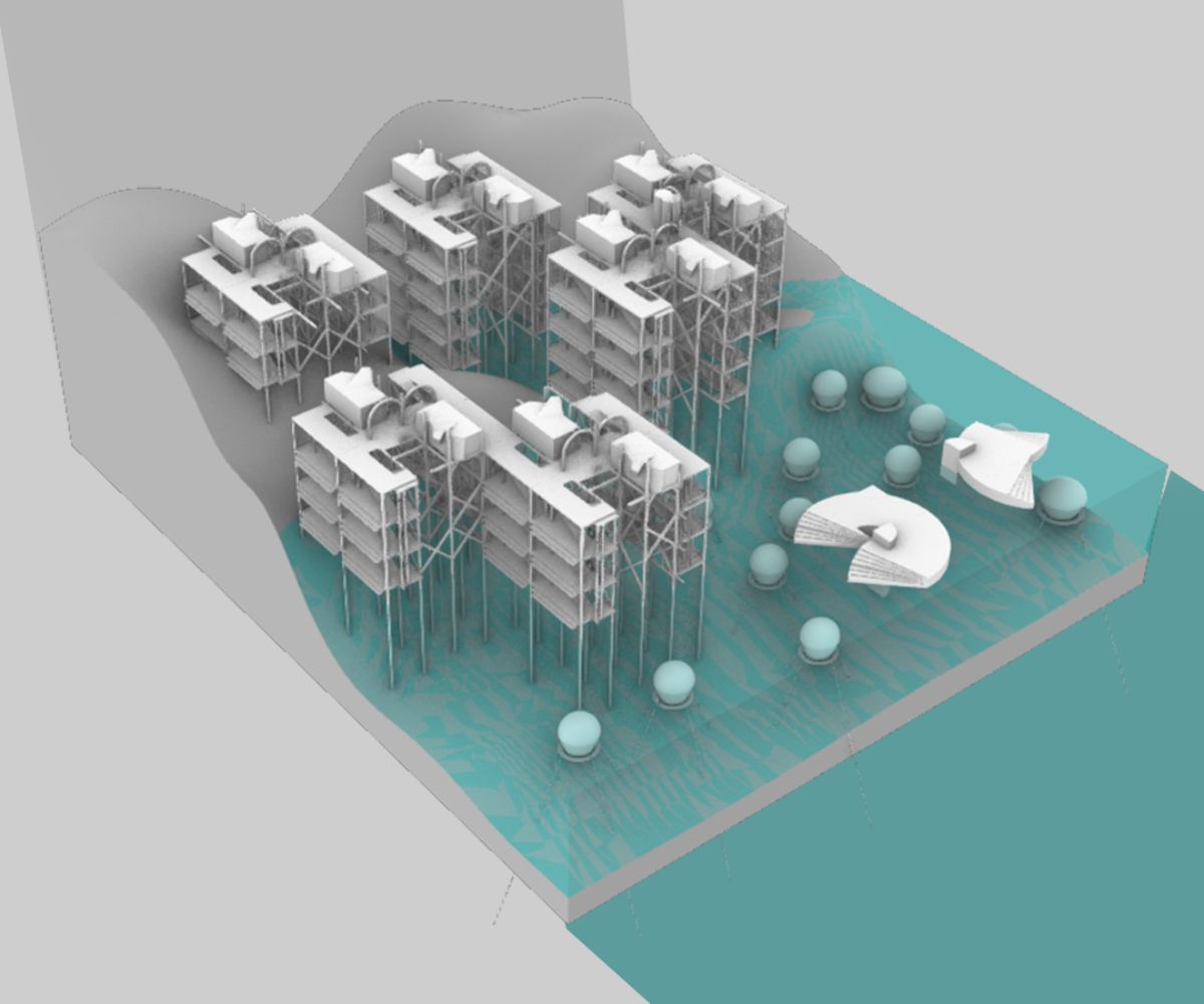 WFCity Coast urban scheme on the water-land boundary