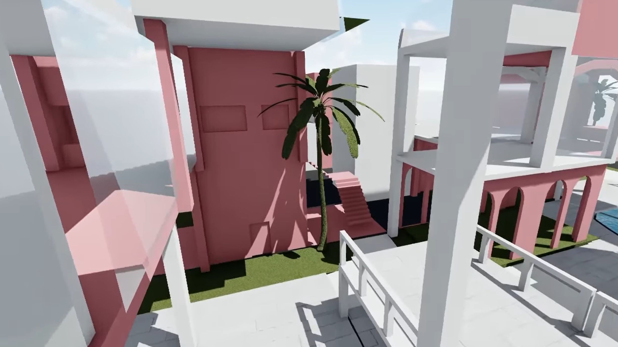 WFCity Water settlement interior street view