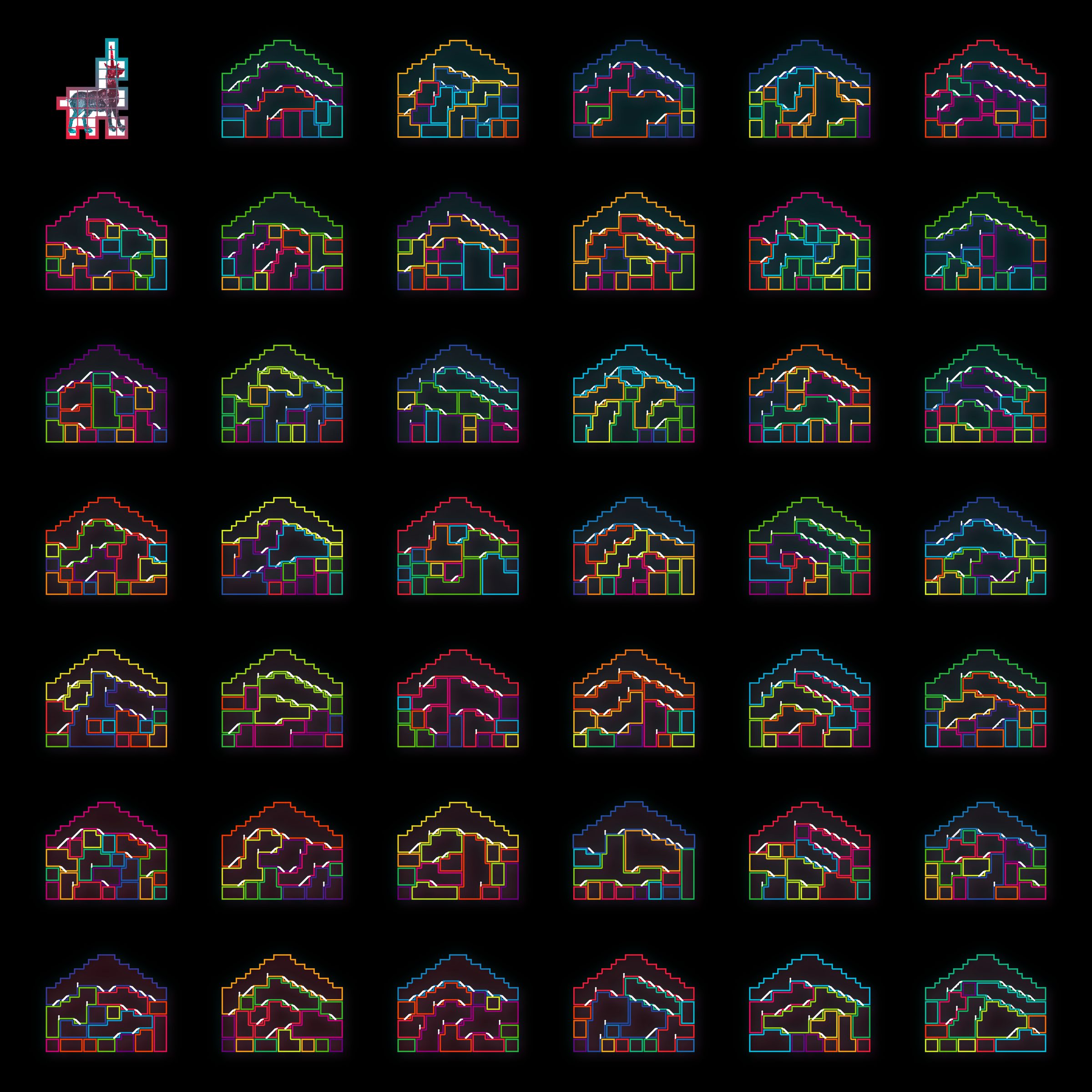 Bonn Voids - discrete urban assembly