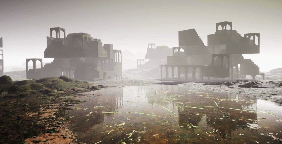 Escher Maze - detail