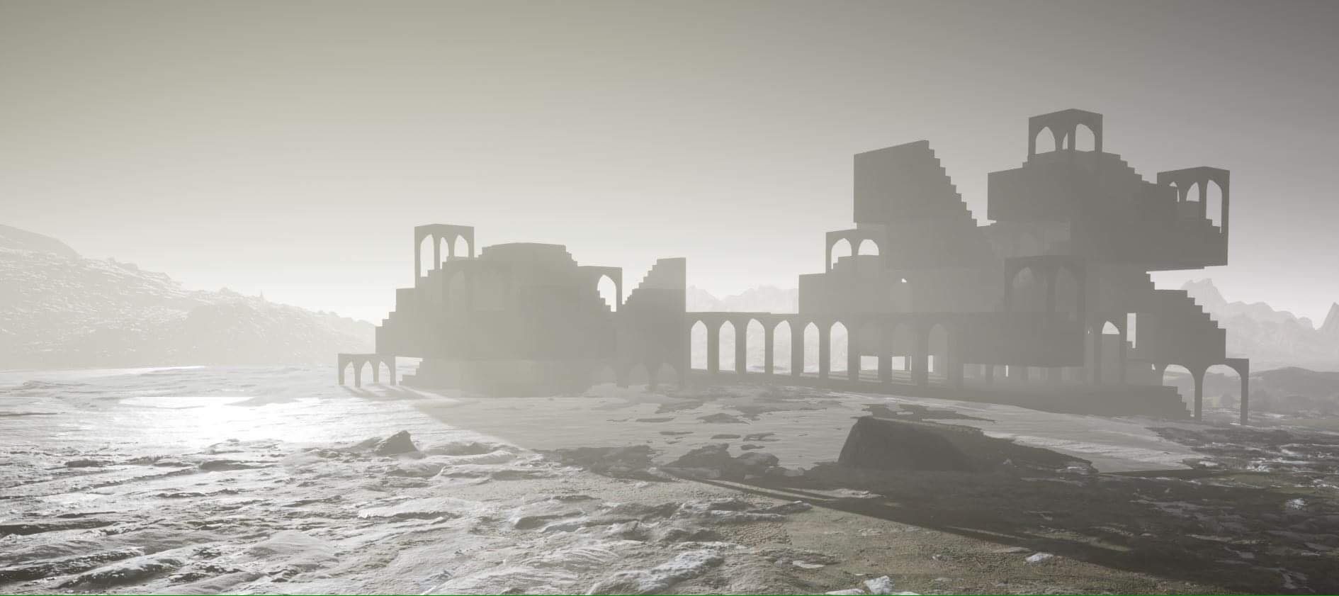 Escher Maze - close-up