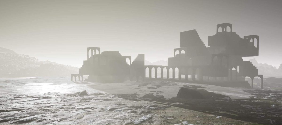 Escher Maze - close-up