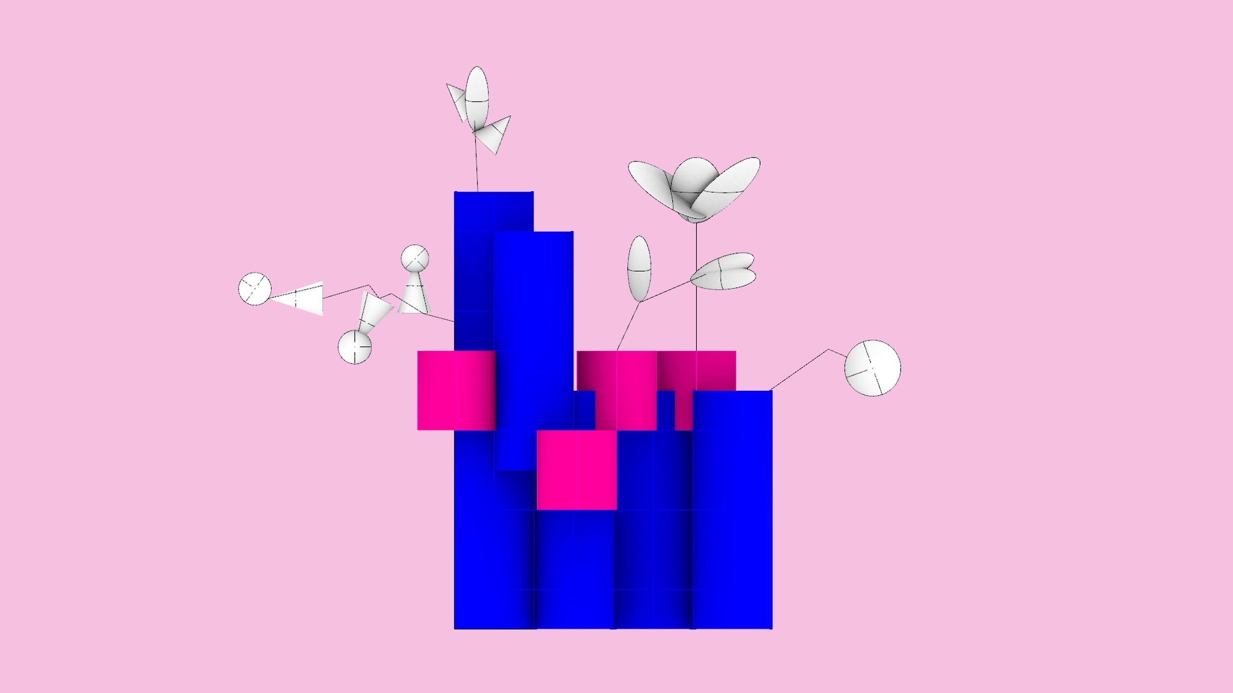 Color-coded aggregation showing module functions
