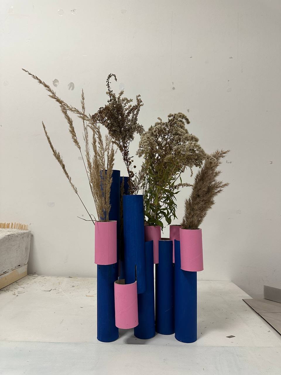 Physical model close-up