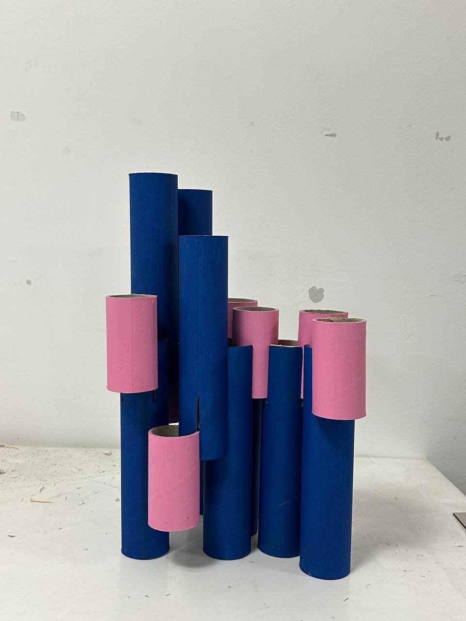 Physical model arrangement detail